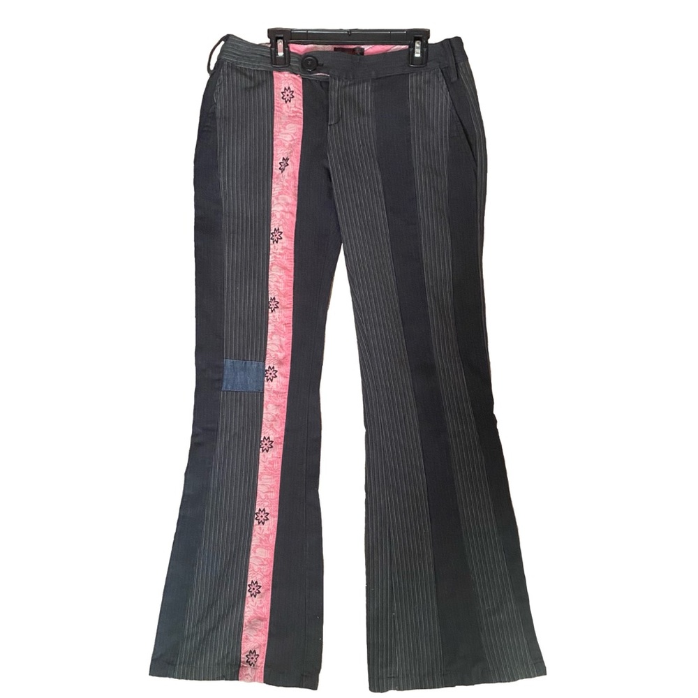 Custo Barcelona Pink Pinstripe pants